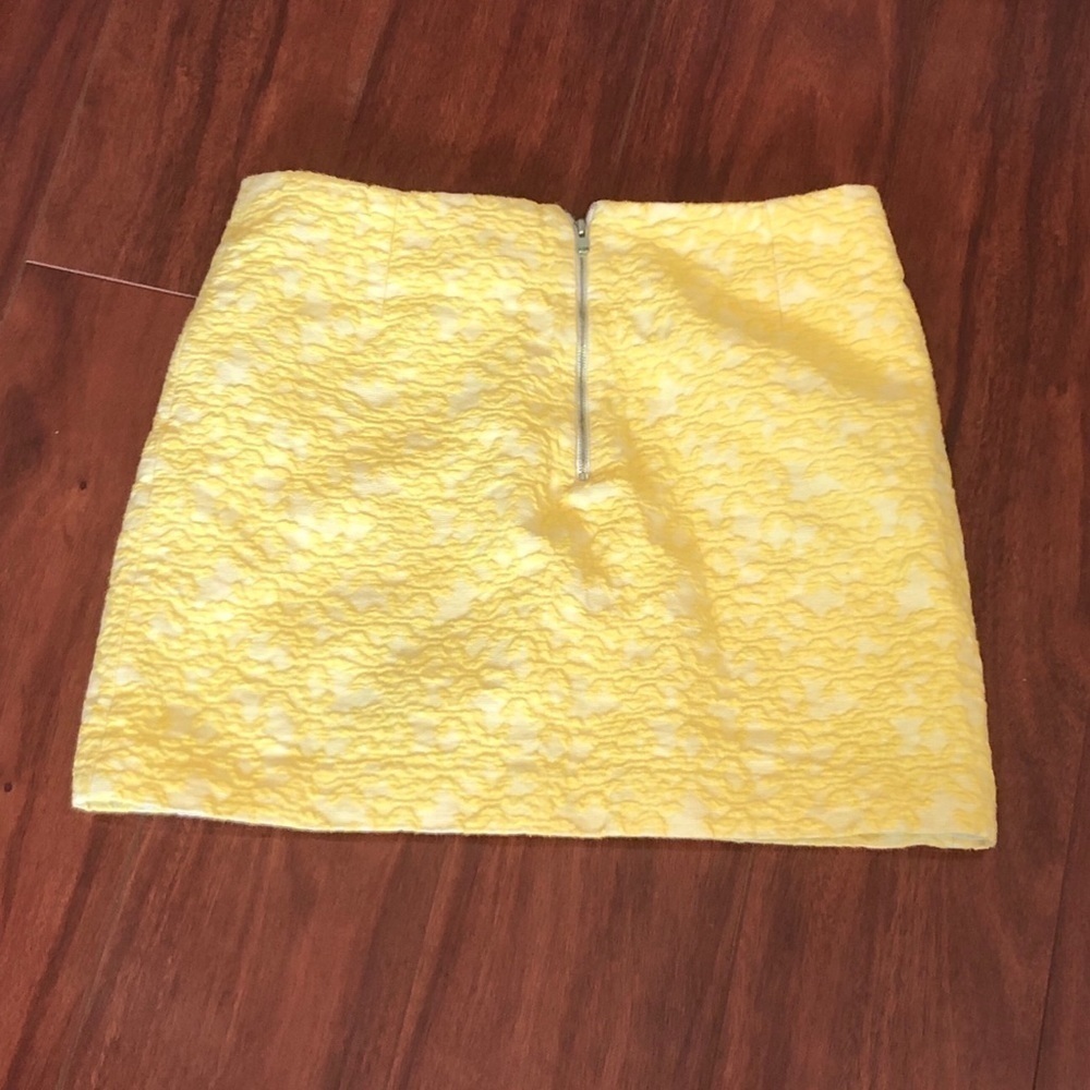 Bonpoint Yelow Jaquared Skirt and Matching Jacket - Picture 4 of 16